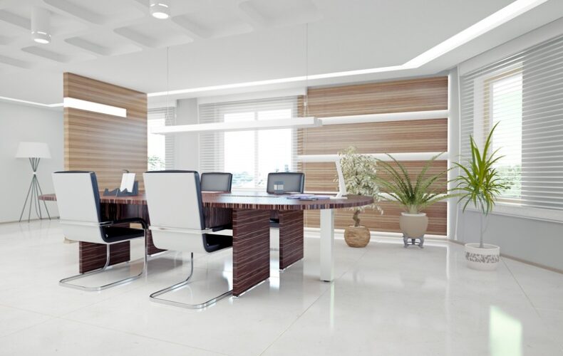 modern office interior. design concept