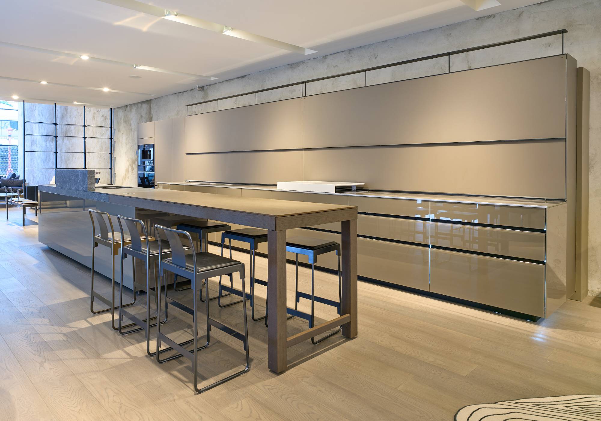 open concept kitchen