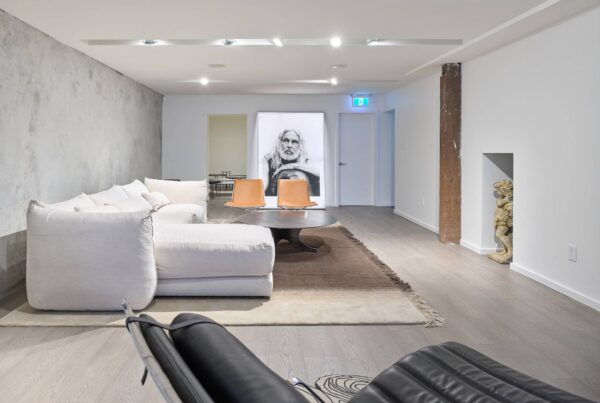 open concept living room