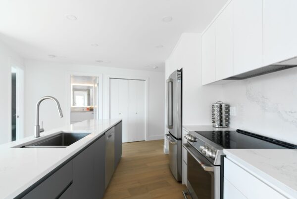 exquisite remodelled kitchen in North Vancouver